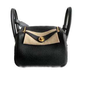 Hermes Kelly 20 Mini Sellier Bag Blue de Royal Chevre Leather Gold Hardware  • MIGHTYCHIC • 