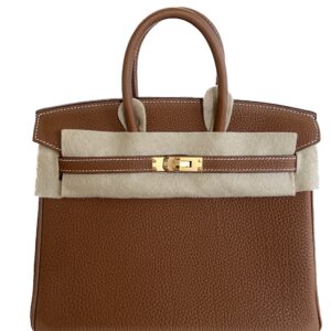 Hermès Birkin 30 Etoupe Togo Leather - Gold Hardware