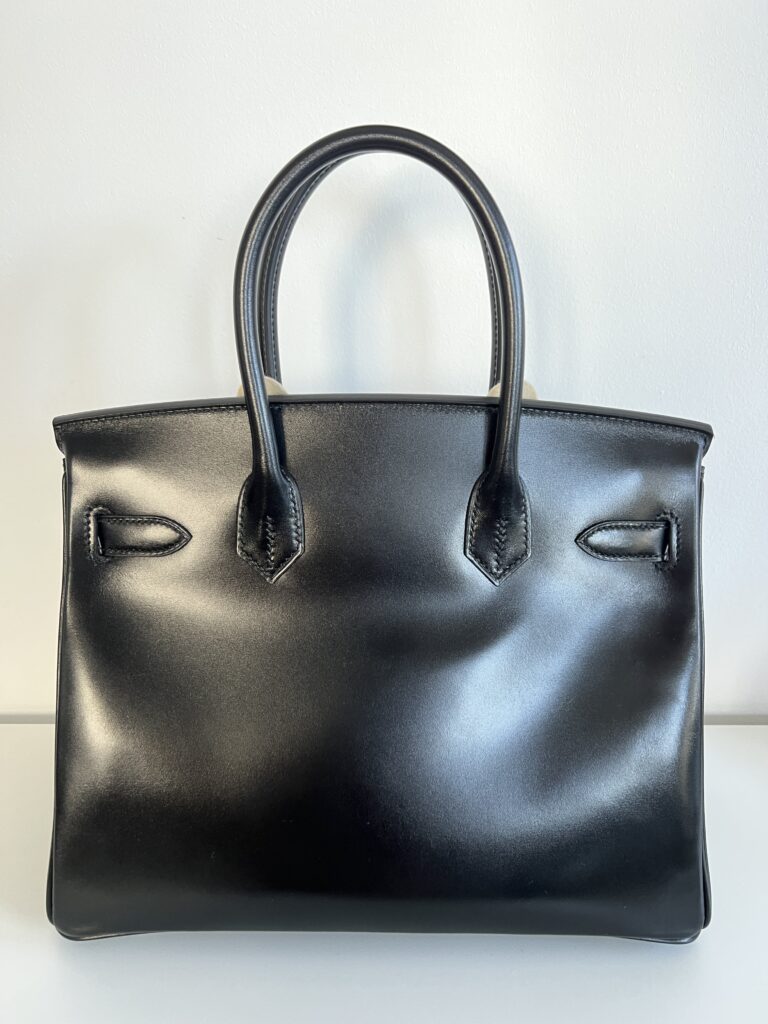 Hermès Birkin 30 Black Box With Silver Hardware - AG Concierge Fzco