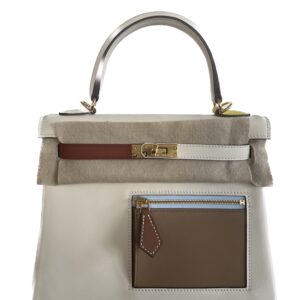 Hermès Kelly 25 Chai Epsom With Gold Hardware - AG Concierge
