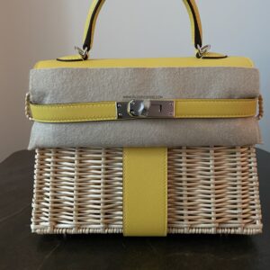 Hermès Mini Kelly 20 Jaune Ambre Epsom With Gold Hardware - AG Concierge  Fzco