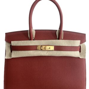 Hermes Rouge Grenat Togo Leather So Kelly 22 Bag Hermes