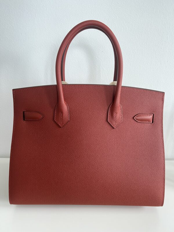 Hermes Birkin 30 Rouge H Epsom Gold Hardware #T - Vendome