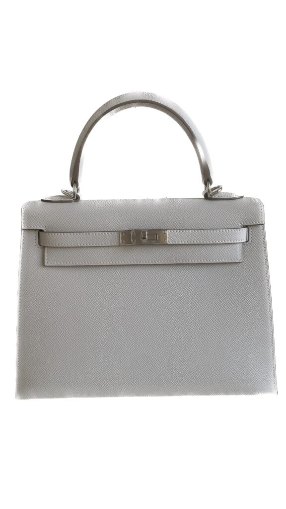 Hermes kelly 25 online gris asphalt