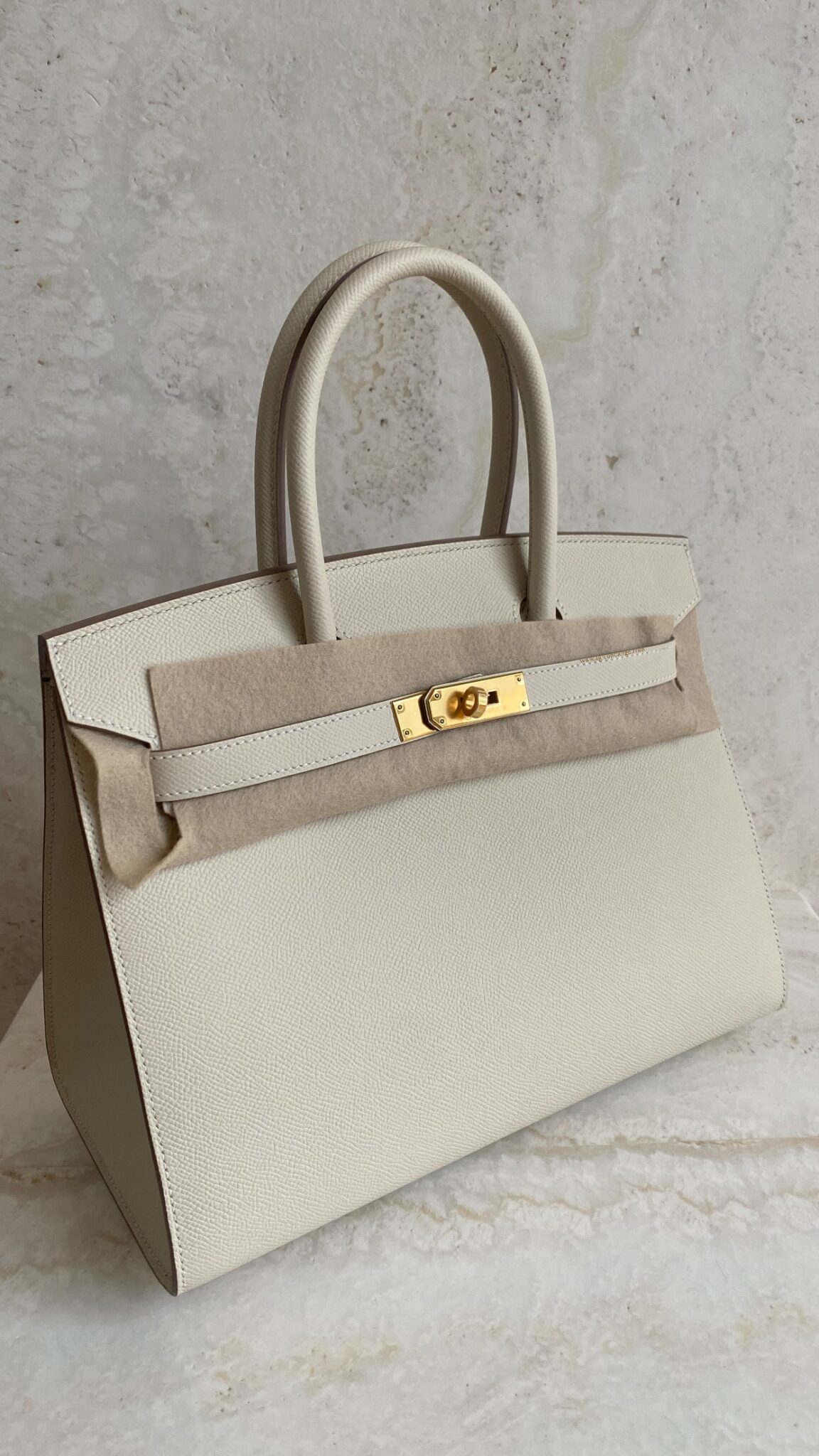 Hermès Birkin 30 Craie Epsom With Gold Hardware - AG Concierge Fzco