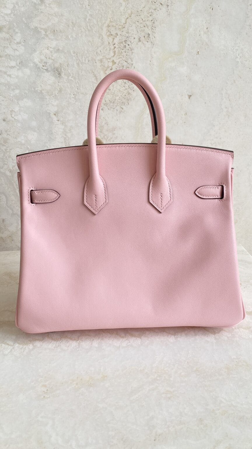 Hermès Birkin 30 Rose Sakura Swift With Silver Hardware - AG Concierge Fzco