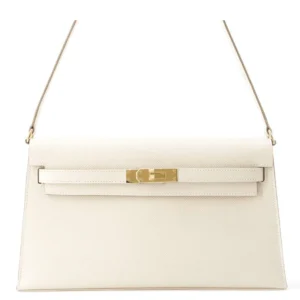 Hermès Kelly Elan Craie Epsom With Silver Hardware